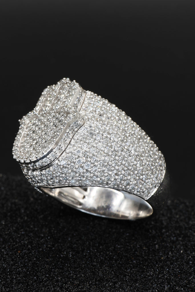 *NEW* 14k Men's Hamsa Diamond Ring 💎 JTJ™ - Javierthejeweler