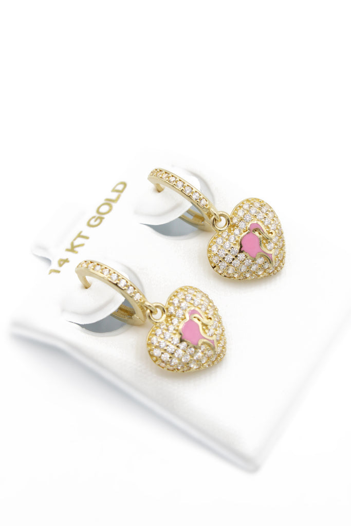 *NEW* 14k (M) BRB Hoops Earrings (Yollow Gold) JTJ™ - Javierthejeweler