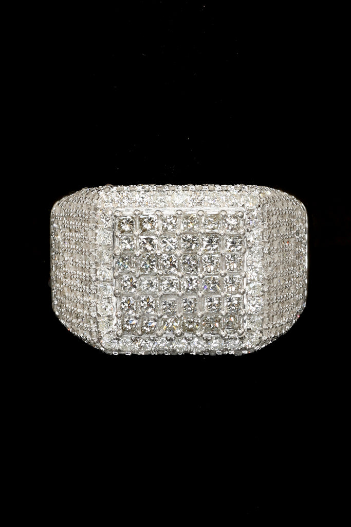 *NEW* 14k Men's Square Diamond Ring 💎 JTJ™ - Javierthejeweler