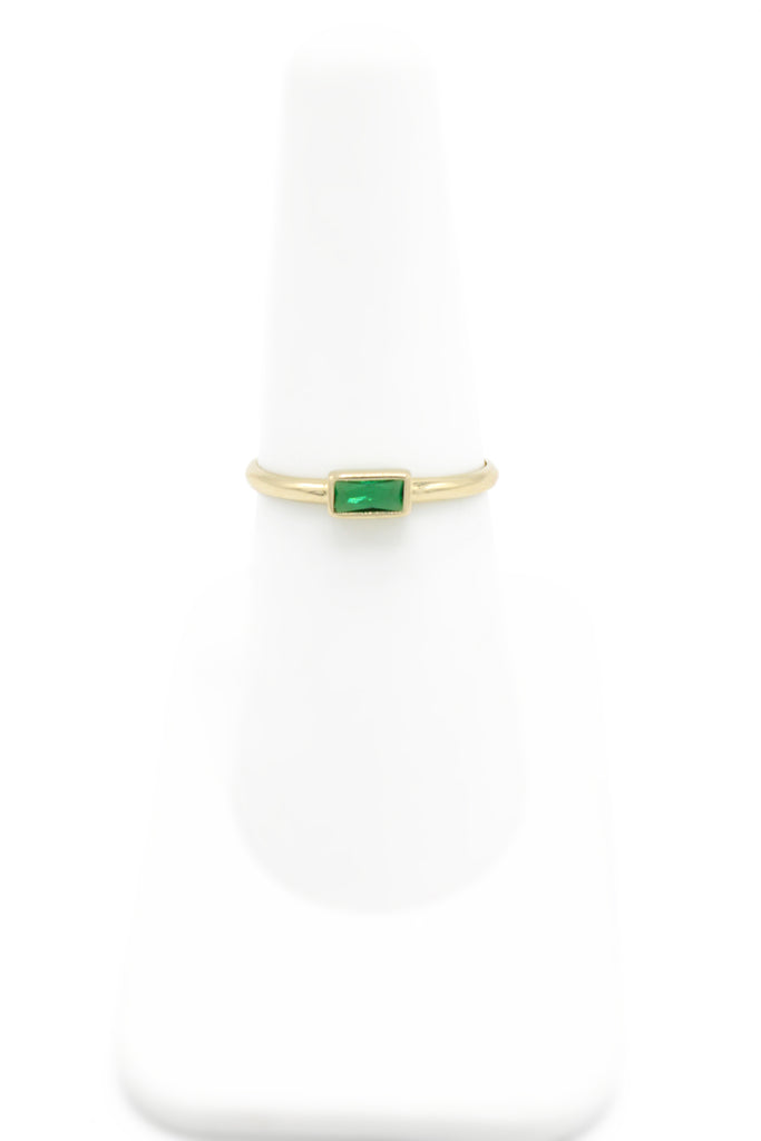 *NEW* 14K Cz Fancy Ring (Green) JTJ™ - Javierthejeweler