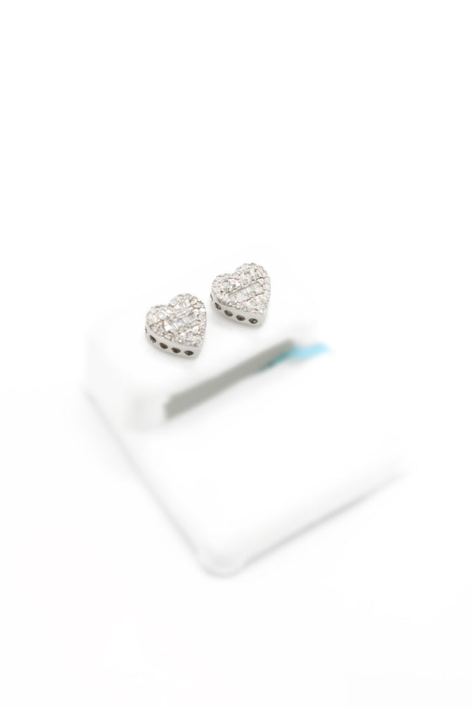 *NEW* 14K Diamonds 💎 Earrings Baguette White Gold JTJ™ - Javierthejeweler