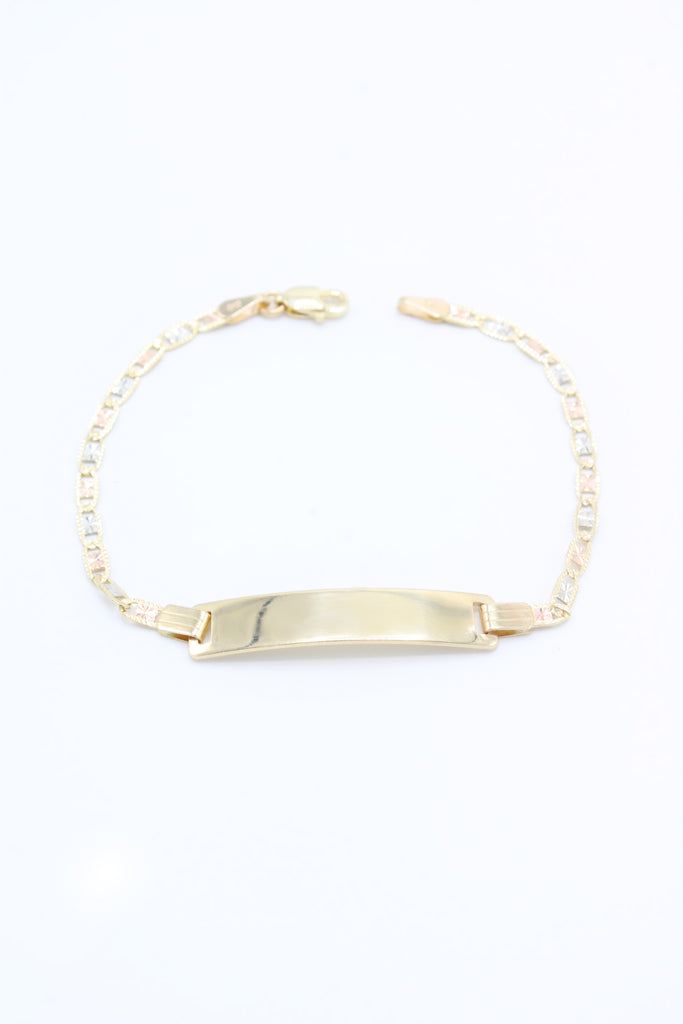*NEW* 14K SOLID Valentino Baby Bracelet  👶🏼 For Engraving (6" Inches) 👦🏼 👧 JTJ™ - Javierthejeweler