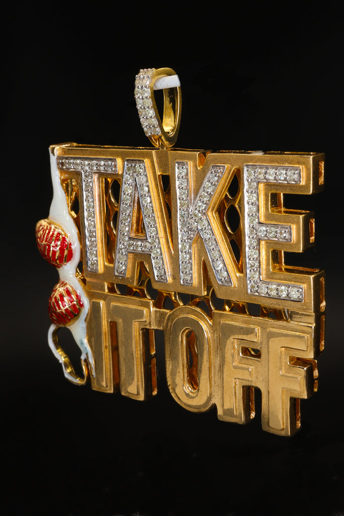 *NEW* 14k TAKE IT OFF  VVS 💎Diamond  JTJ™ - - Javierthejeweler