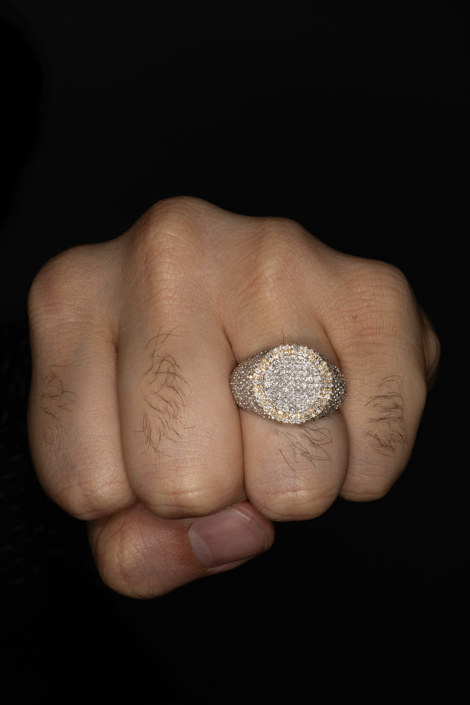 *NEW* 14k Men's Circle Diamond Ring 💎  JTJ™ - Javierthejeweler