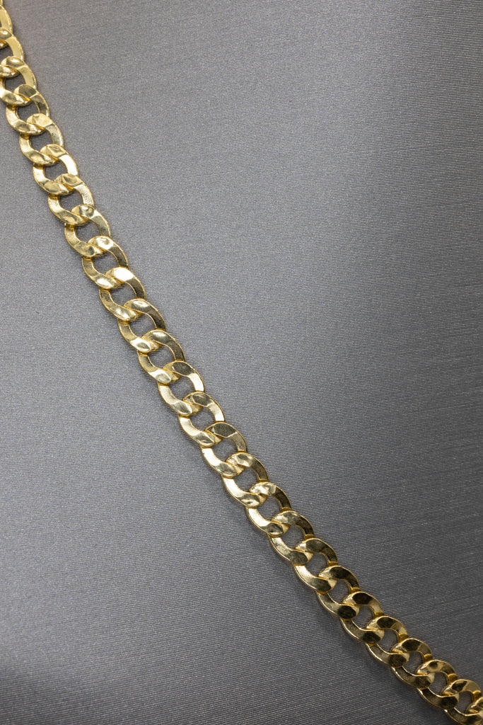 *NEW* 14k Hollow Cuban Curb Chain (4.2MM / 18" Inches) JTJ™ - Javierthejeweler