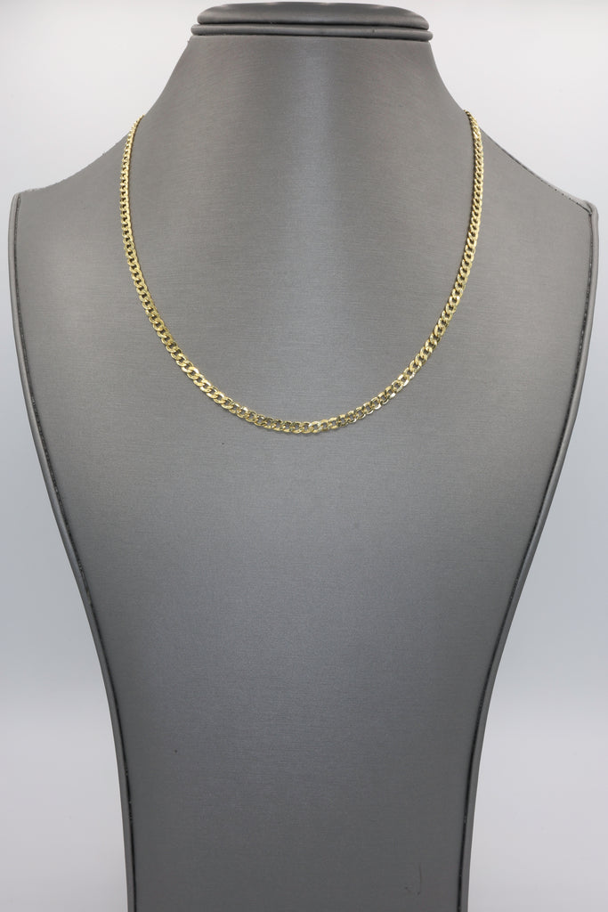 *NEW* 14k Hollow Cuban Curb Chain (3.2MM / 18" Inches) JTJ™ - Javierthejeweler