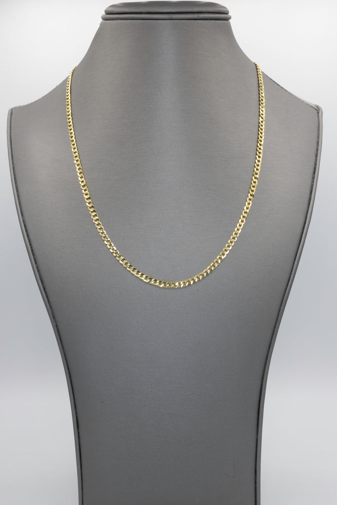 *NEW* 14k Hollow Cuban Curb Chain (3.2MM / 20" Inches) JTJ™ - Javierthejeweler