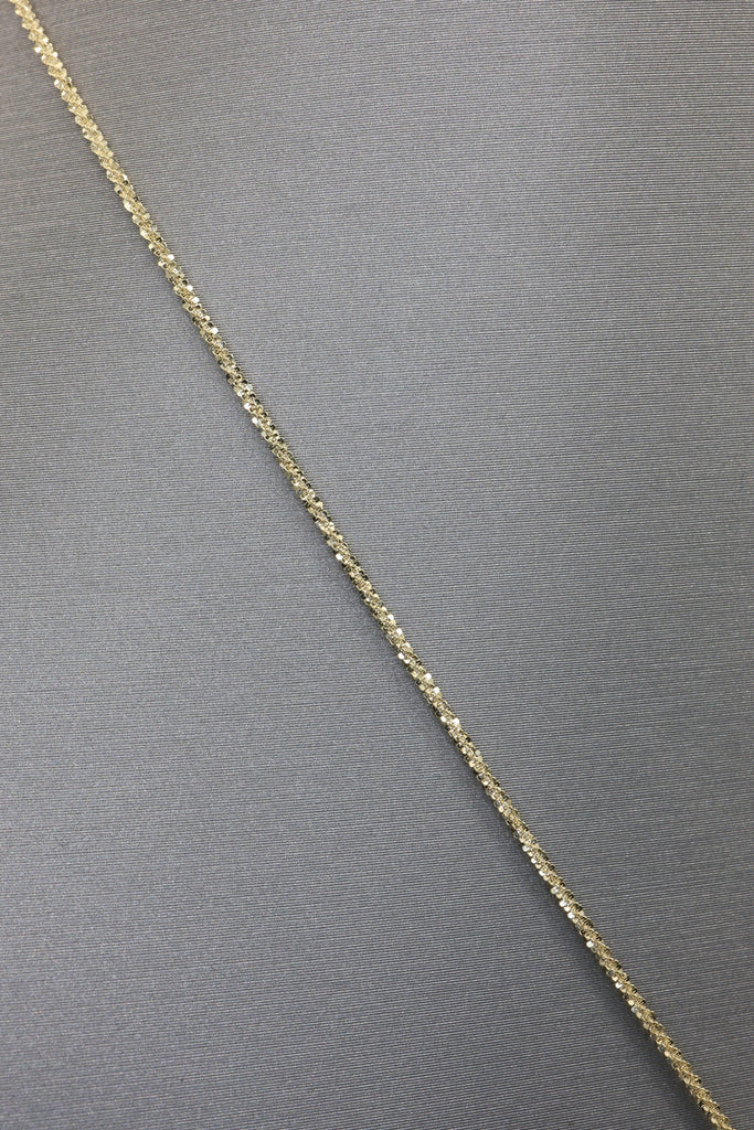 *NEW* 14k Saint Michael Pendant W/ Rope Diamond Cut Chain (18” Inches) JTJ™ - Javierthejeweler