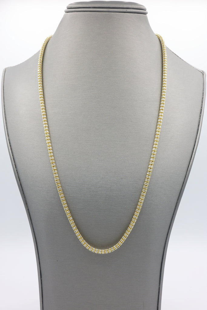 *NEW* 14K Moon Ice Chain (3.5MM || 24" Inches) JTJ™ - Javierthejeweler