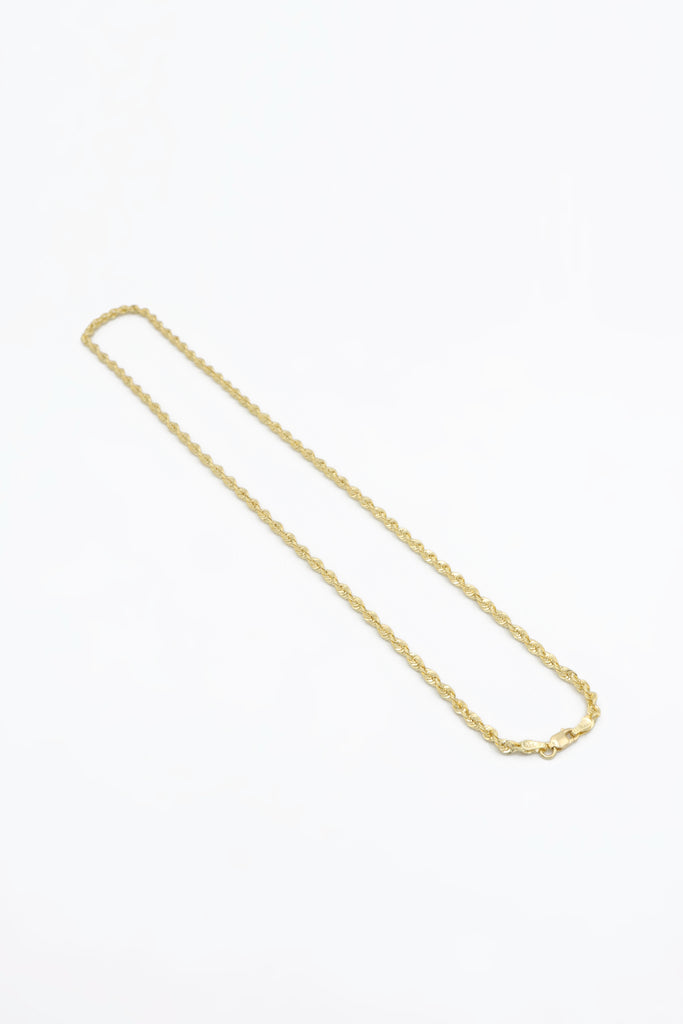 *NEW* 14K Gold Hollow Rope Chain (2.5MM / 18” inches) JTJ™ - Javierthejeweler