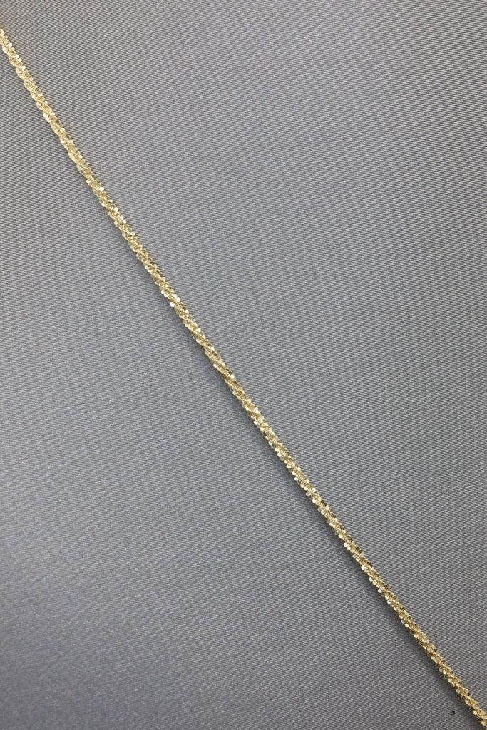 *NEW* 14k Picture frame (Mini) W/ Hollow Rope Diamond Cut Chain 20” JTJ™ - - Javierthejeweler
