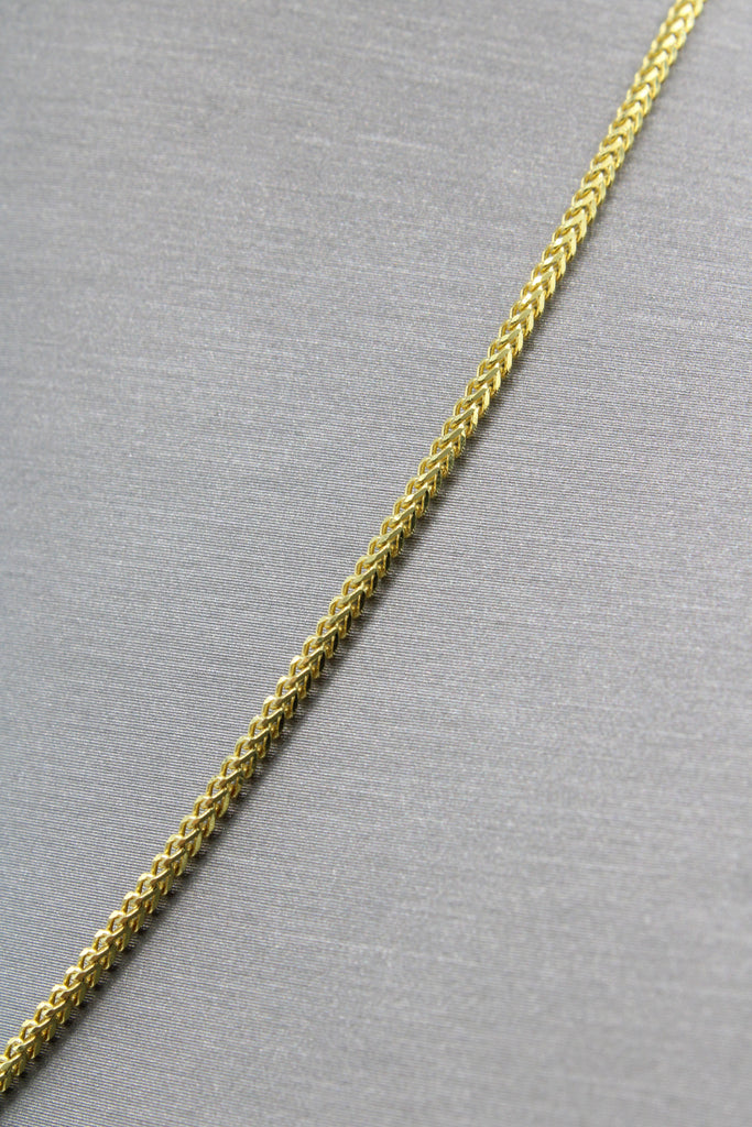 *NEW* 14K Semi Solid Franco Chain (1.5 mm - 16” inches) JTJ™- - Javierthejeweler