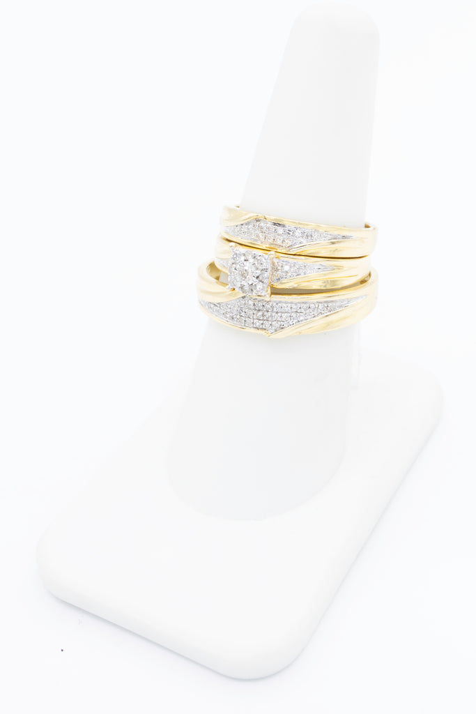 *NEW* 14k Weddings Diamond 💎Rings Set JTJ™ - Javierthejeweler