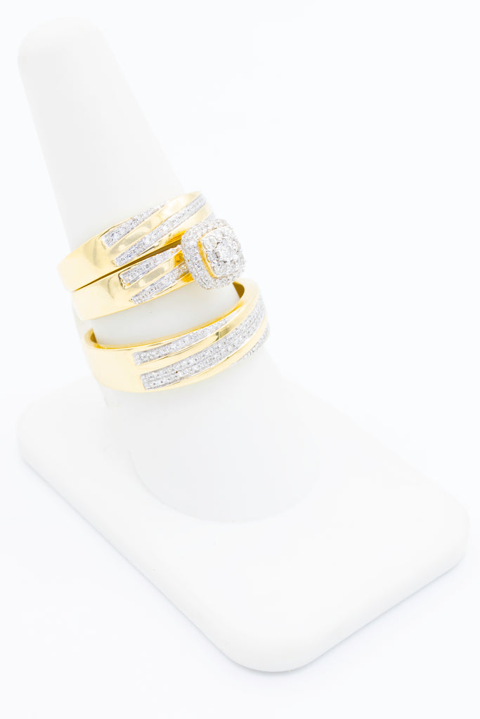 *NEW* 14k Weddings Diamond 💎Rings Set JTJ™ - Javierthejeweler