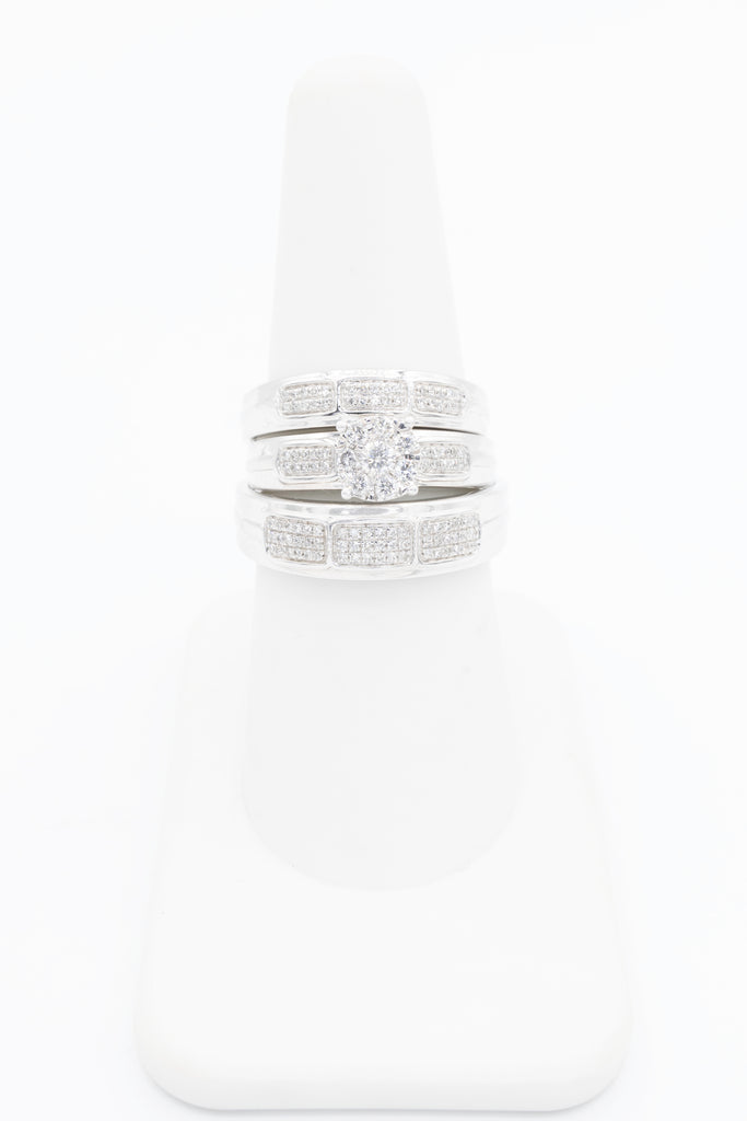 *NEW* 14k Wedding Rings White Gold Diamonds 💍💎 JTJ™ - Javierthejeweler