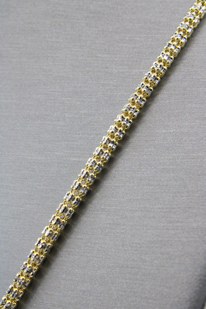 *NEW* 14k CZ Cross Pendant w/ Moon Ice Chain + Moon Ice Bracelet + Earrings SET For Men JTJ™ - - Javierthejeweler