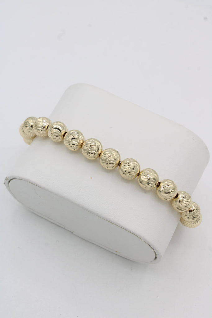 *NEW* 14K Moon Cut Bracelet (8.0 MM) - JTJ™ - Javierthejeweler
