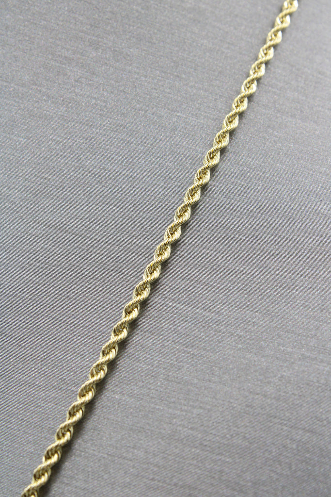 *NEW* 14K Hollow Rope Chain (2 MM // 26" Inches) JTJ™ - - Javierthejeweler
