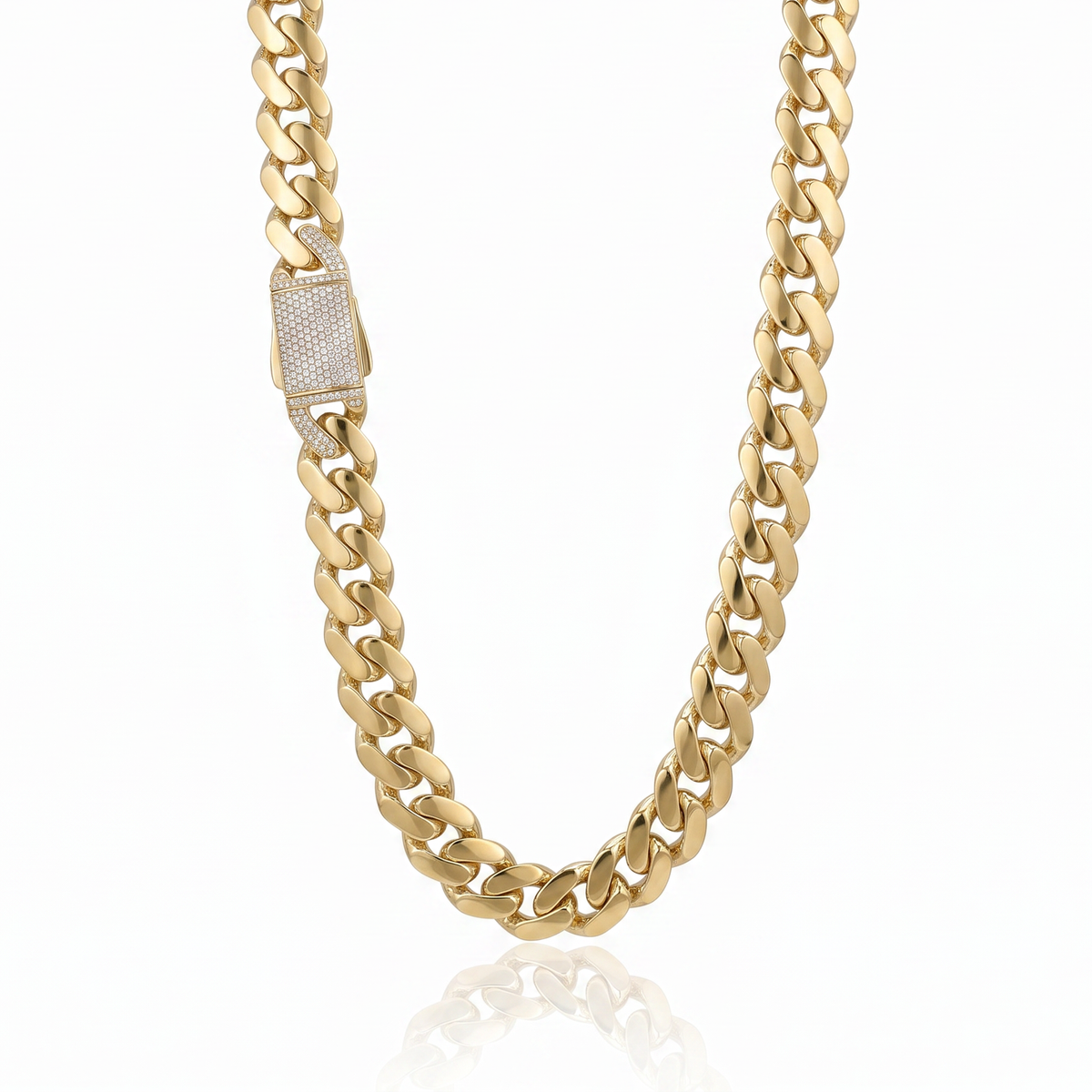 14K Hollow Cuban Chain 15MM NYC - Javier The Jeweler – Javierthejeweler