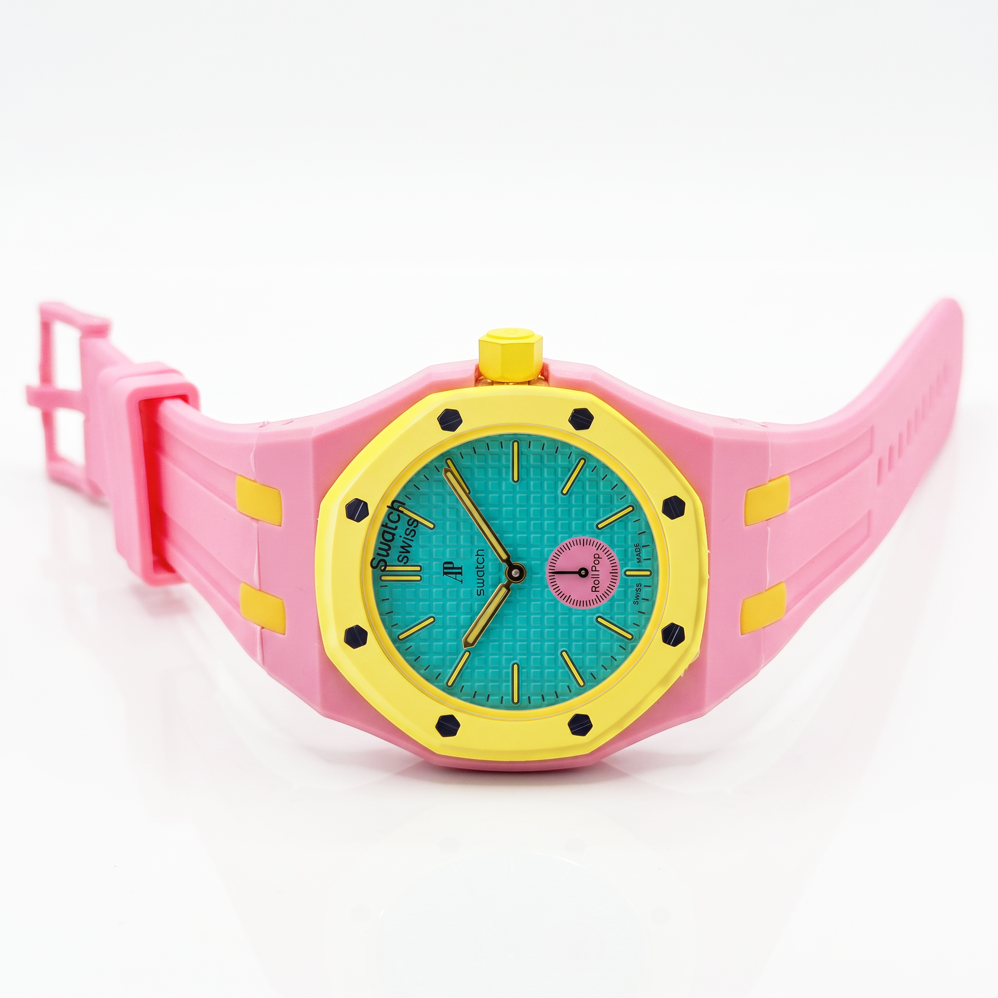AP x Swatch Royal Pop Otg Roz 1A + Strap JTJ™ – Javierthejeweler