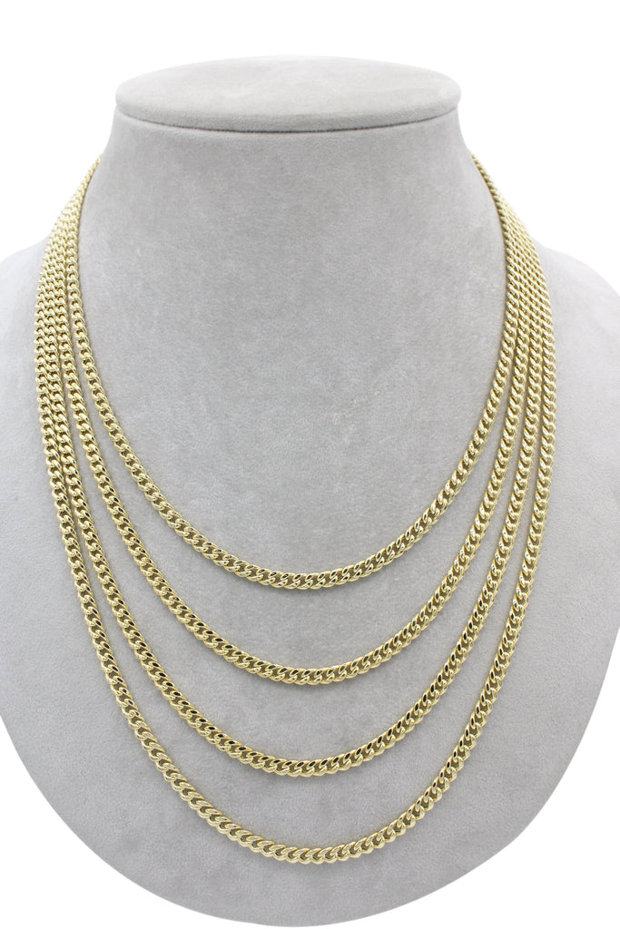 *NEW* 14k Miami Hollow Cuban Chain (3.7MM - 24” Inches) JTJ™ - Javierthejeweler