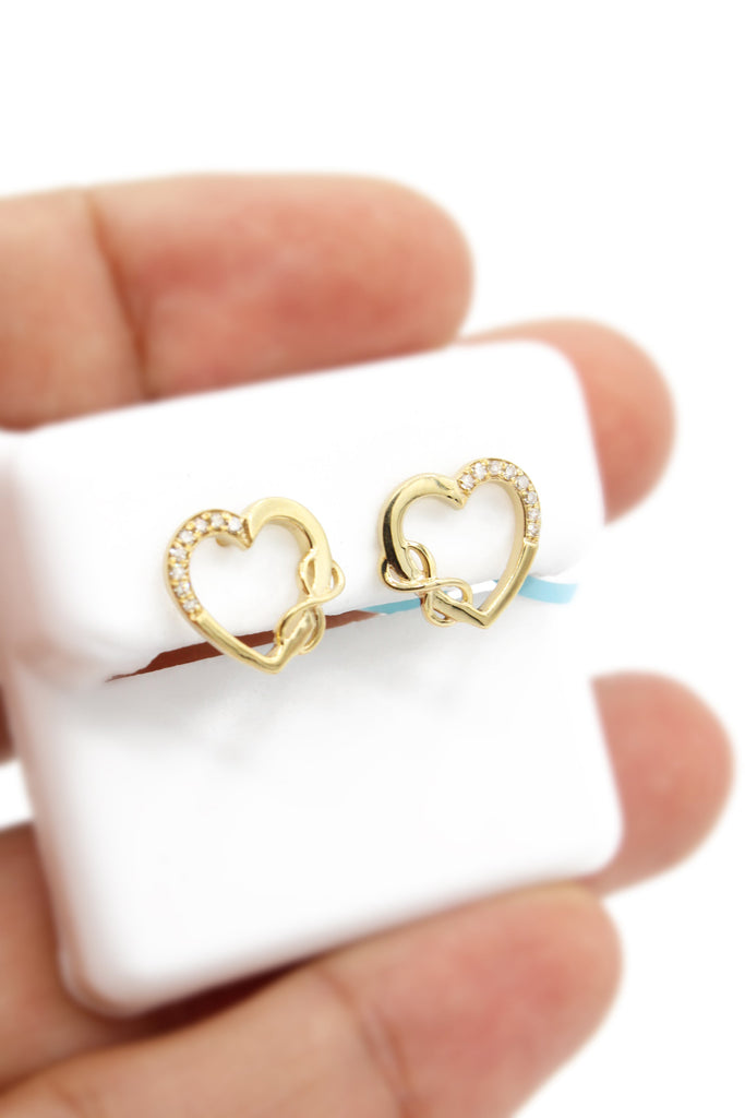 *NEW* 14K Heart 💎 (VS/SI) Diamonds Earrings - JTJ™ - Javierthejeweler