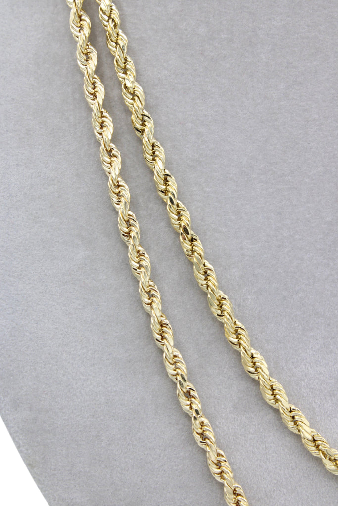 *NEW* 14k Hollow Rope Chain (3.7MM / 20” Inches) JTJ™ - Javierthejeweler
