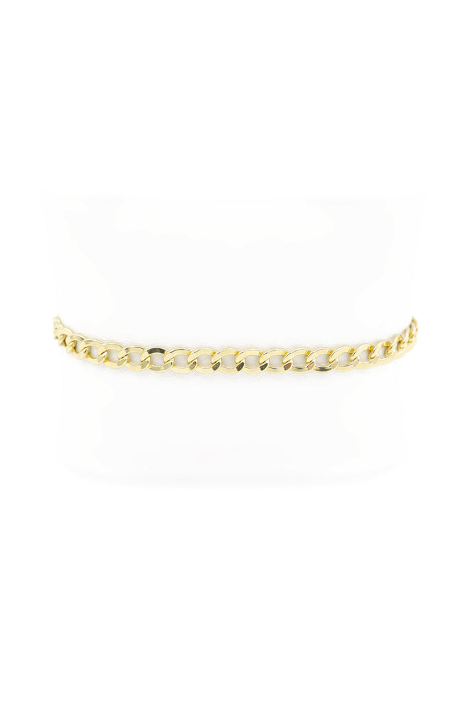 *NEW* 14k Miami Hollow Cuban Curb Bracelet (4.5 mm - 8" Inches) JTJ™- - Javierthejeweler