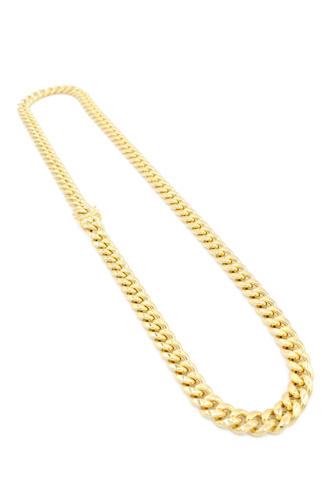 *NEW* 14K Miami Hollow Cuban Chain (9.5MM / 26" Inches) JTJ™ - Javierthejeweler