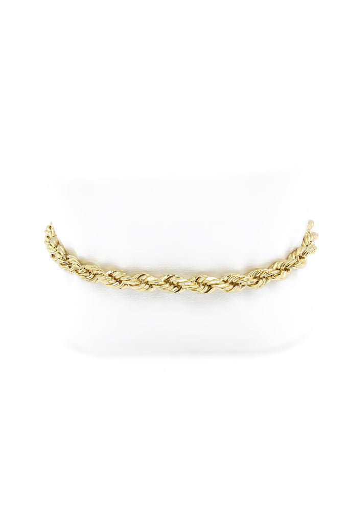 *NEW* 14K Hollow Rope Bracelet (4.5MM) JTJ™ - Javierthejeweler