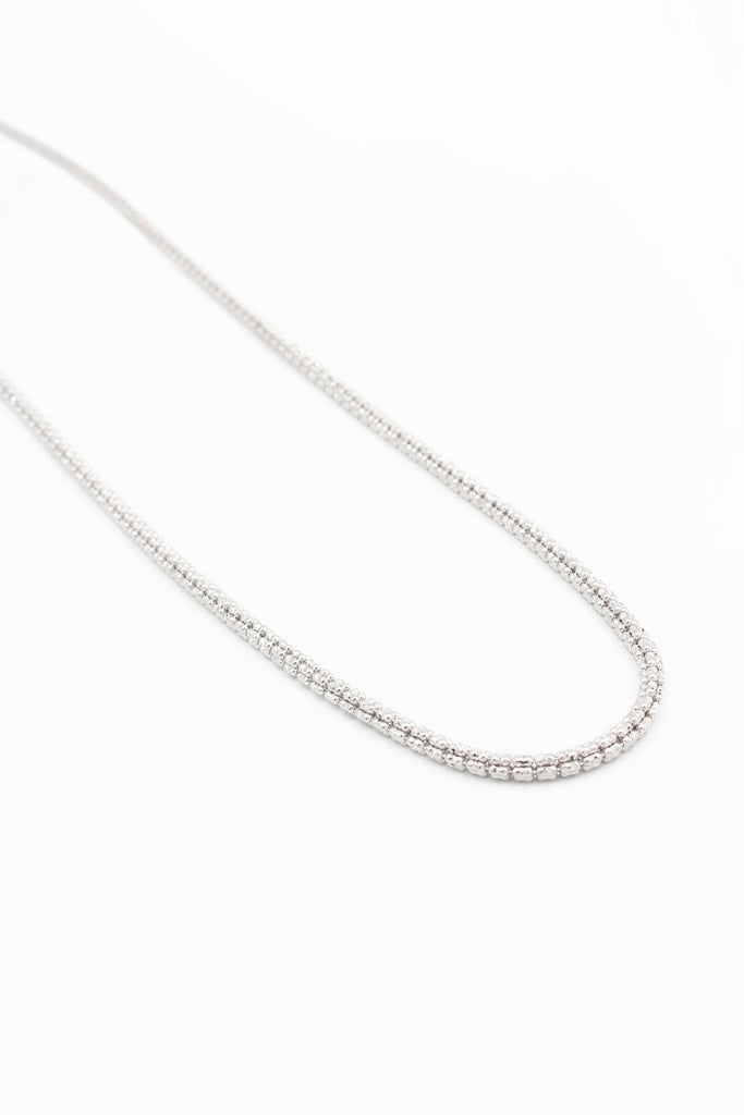 *NEW* 14k Gold Moon Iced Chain (20” Inches - 2.5 MM) - JTJ™ - Javierthejeweler