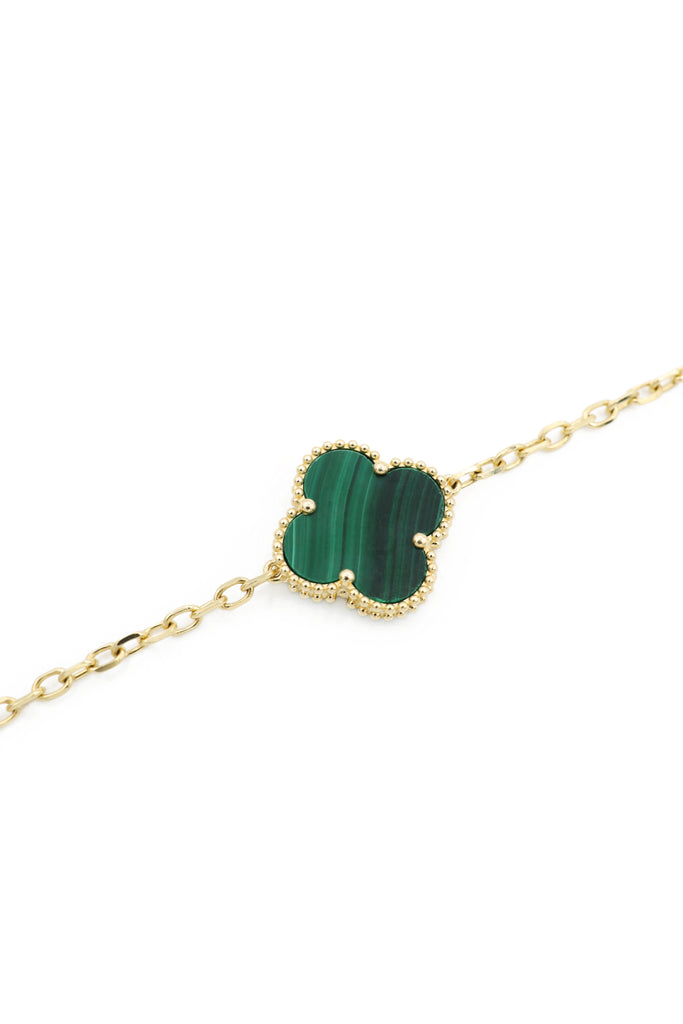 *NEW* 14K Ankle Bracelet VC (Green) JTJ™ - Javierthejeweler