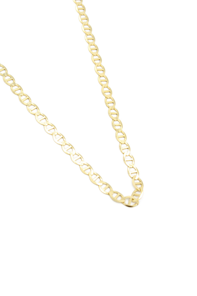 *NEW* 14k Solid Flat Gucci Chain (20" in.) - JTJ™ - Javierthejeweler