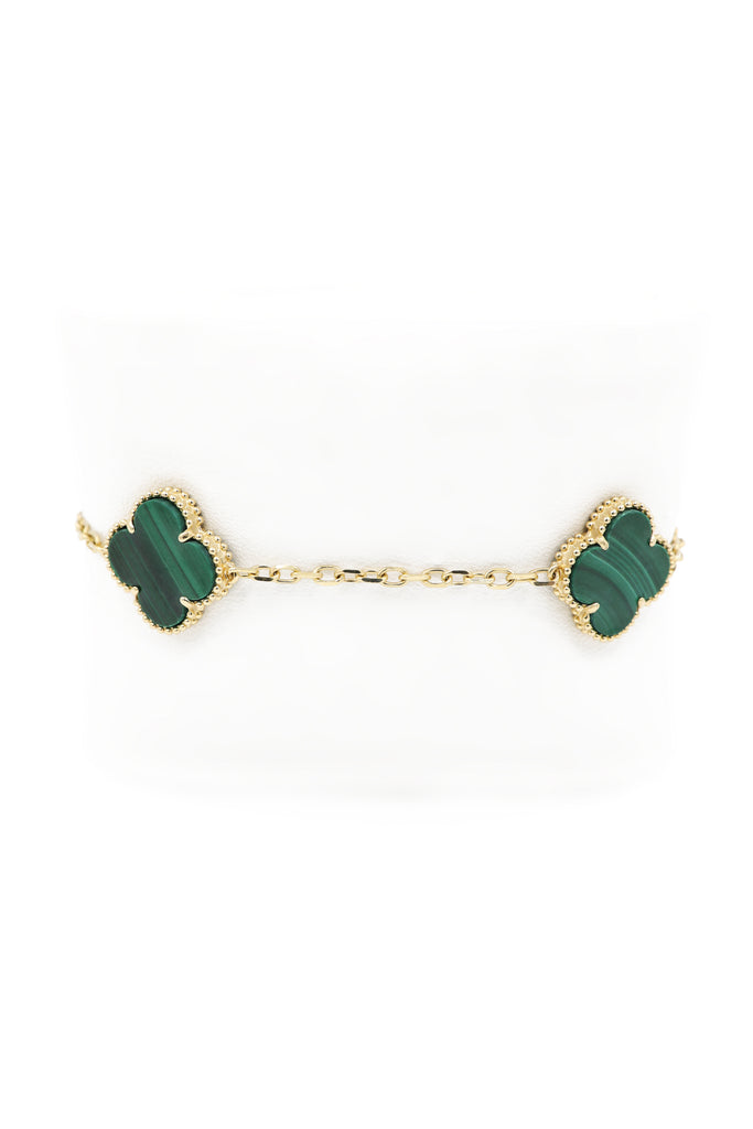 *NEW* 14K Ankle Bracelet VC (Green) JTJ™ - Javierthejeweler