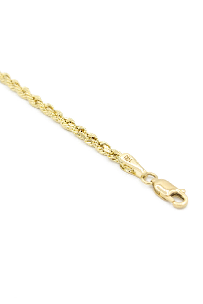 *NEW* 14K Hollow Rope Bracelet JTJ™ - Javierthejeweler