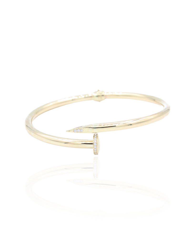 *NEW* 14K Women’s Bracelet Cartier Nail (alternative) JTJ™ - - Javierthejeweler