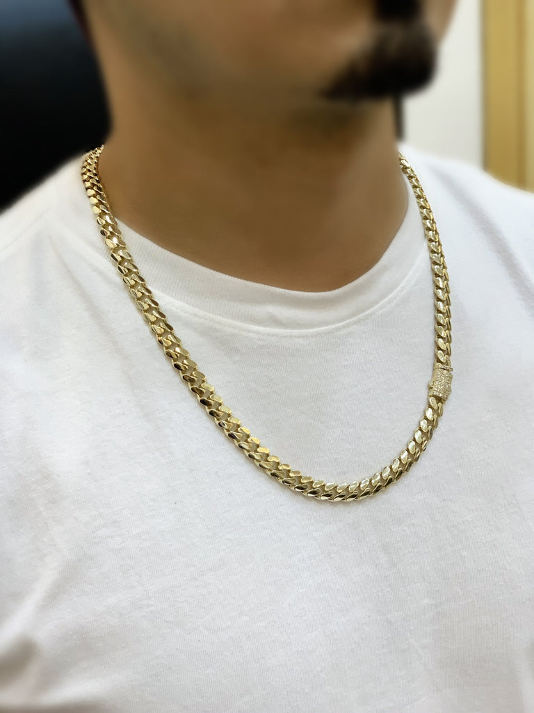 *NEW* 14K Hollow 🇮🇹 ITTALLO Chain For Man (7.8MM-24” inches) JTJ™- - Javierthejeweler