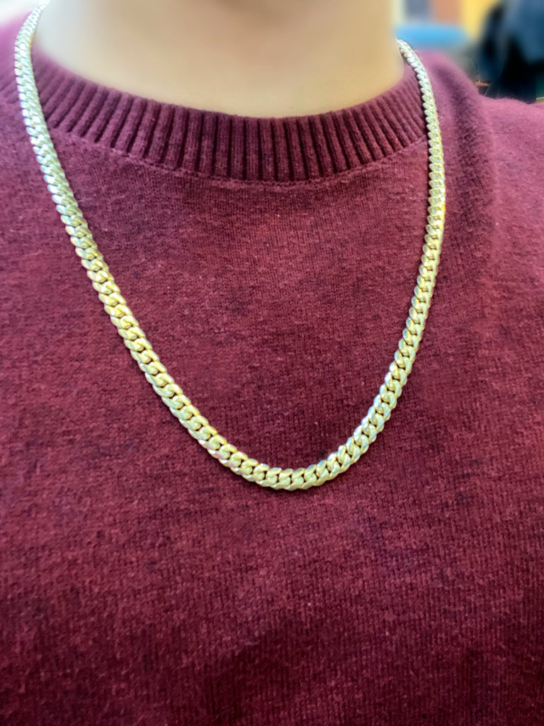 *NEW* 14k 6.2 MM Solid Cuban Chain (24” Inches)-JTJ™ - Javierthejeweler