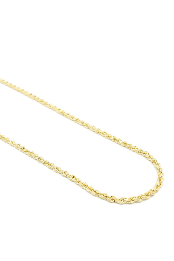 *NEW* 14K Hollow Rope Chain (22” Inches 3.9MM)- JTJ™ - Javierthejeweler