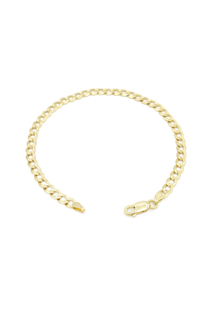 *NEW* 14K ✨SOLID Cuban Curb Ankle Bracelet (4.8MM) JTJ™ - Javierthejeweler