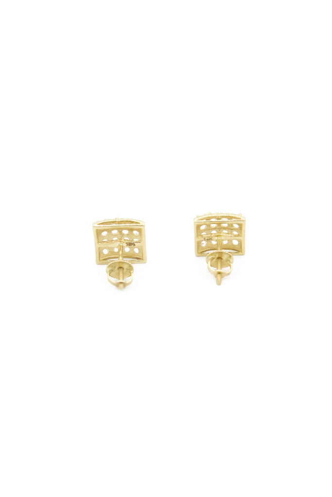 *NEW* 14K CZ (Square) Earrings JTJ™ - Javierthejeweler