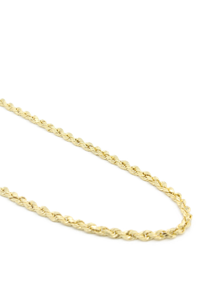 *NEW* 14K Hollow Rope Chain (4.7 MM) 26” JTJ™- - Javierthejeweler