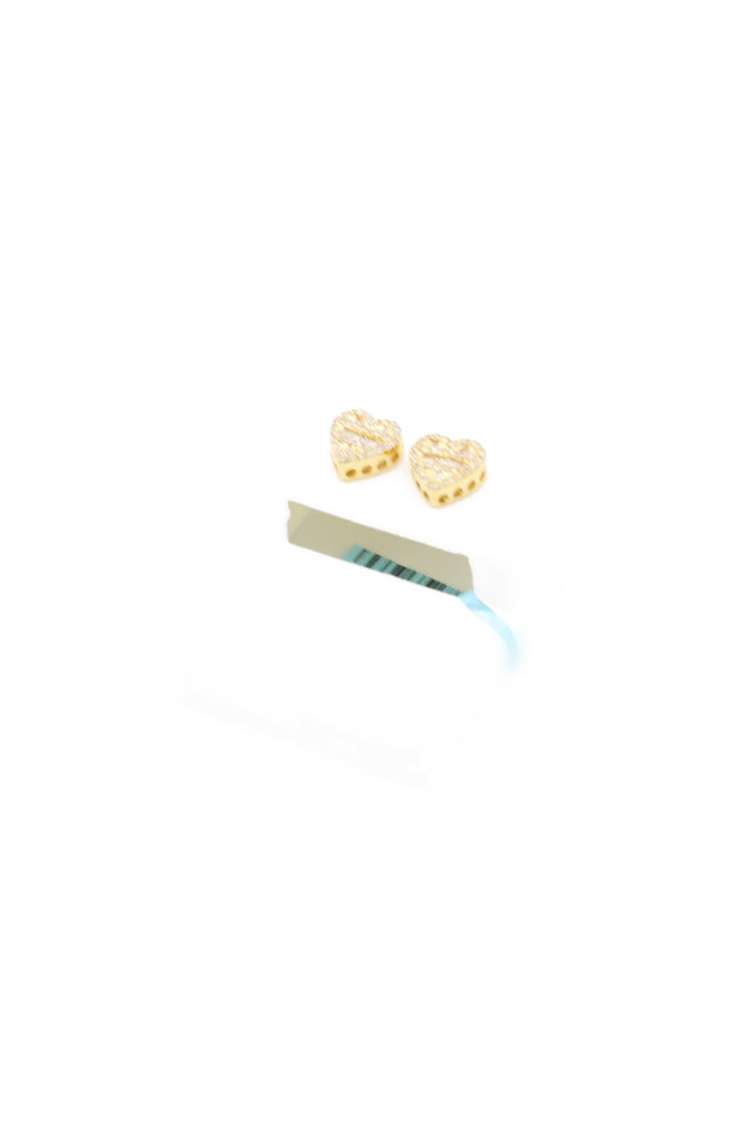 *NEW* PA 14K Heart 💛 Earrings 💎 Diamonds VS 💎 OV JTJ™ - Javierthejeweler