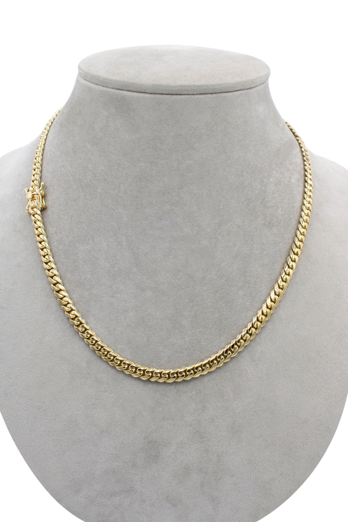 *NEW* 14k 6.2 MM Solid Cuban Chain (24” Inches)-JTJ™ - Javierthejeweler