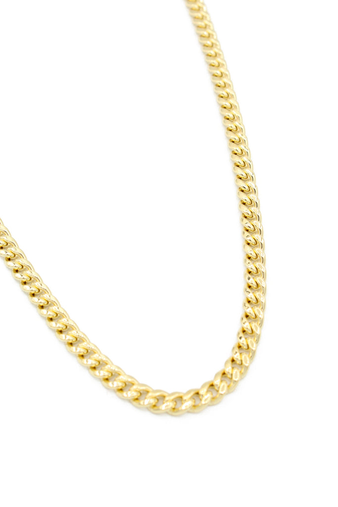 *NEW* 14k Miami Hollow Cuban Chain (4.4 MM-20” Inches)JTJ™ - Javierthejeweler
