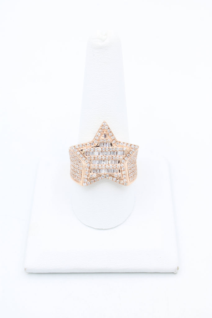 *NEW* 14k Star Diamond Ring 💎 JTJ™ - Javierthejeweler