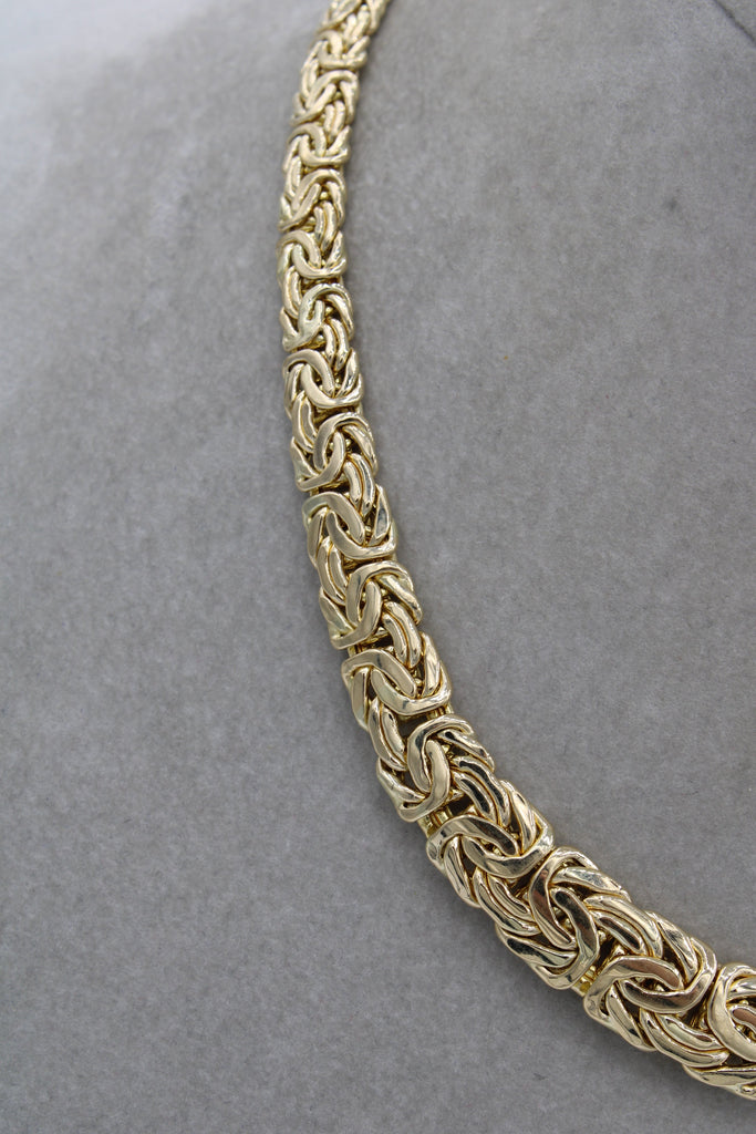 *NEW* 14K Byzantine Choker & Bracelet Set for Women - JTJ™ - Javierthejeweler