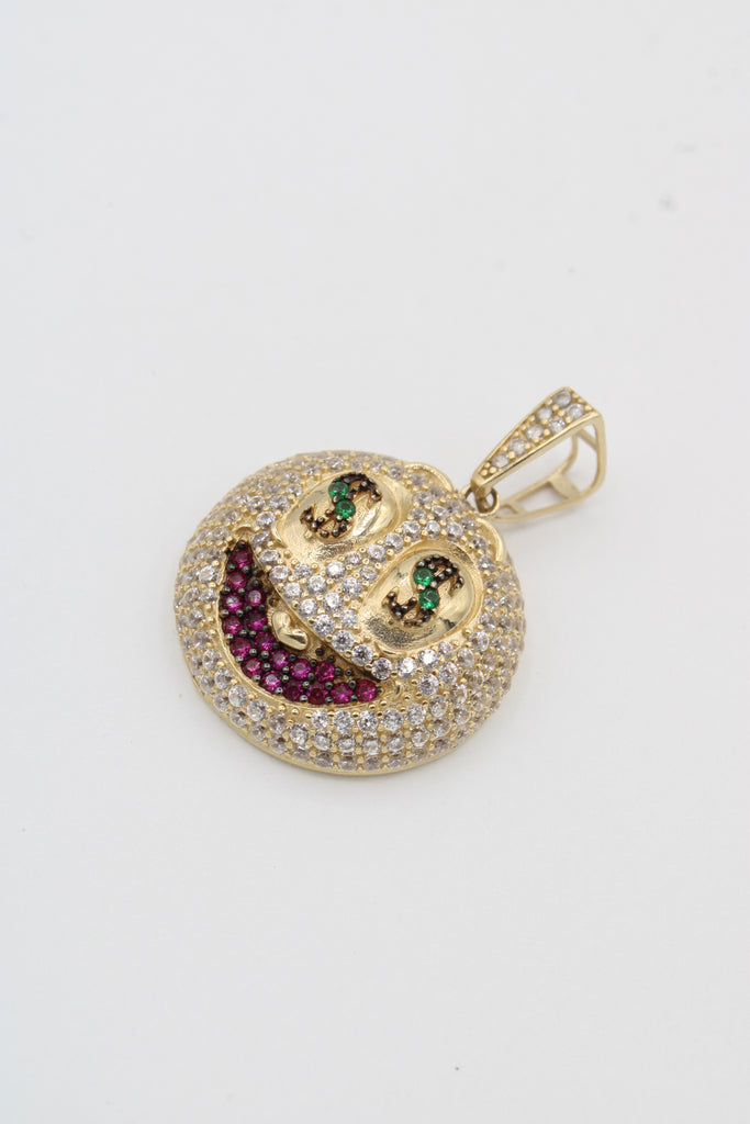 *NEW* 14K Money Eye Emoji Pendant - JTJ™ - Javierthejeweler