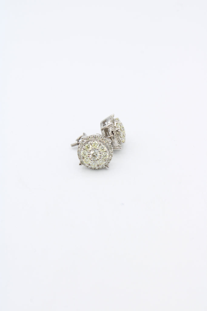 *NEW* PA 14K Big Diamonds Earrings White Gold VS/S1 💎 JTJ™ - Javierthejeweler