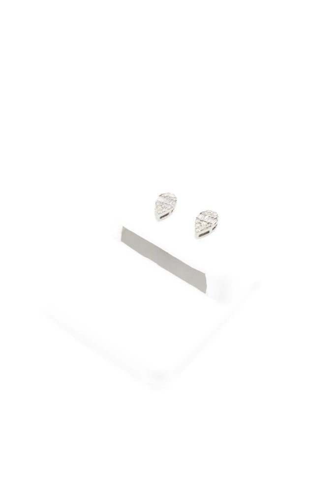 *NEW* PA 14K Tear White Earrings 💎 Diamonds VS 💎OV JTJ™ - Javierthejeweler